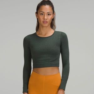 Lululemon Ebb to street long sleeve shirt